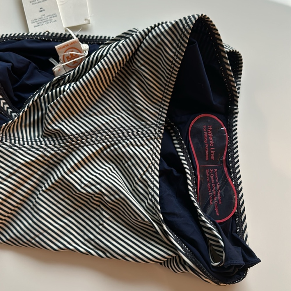 Tory Burch NWT cute striped bathing suit - Picture 5 of 6